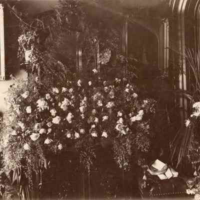 Taunton - Winthrop Street - Interior William Mason home - 1900