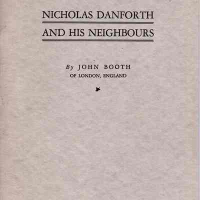 Nicholas Danforth and His Neighbors