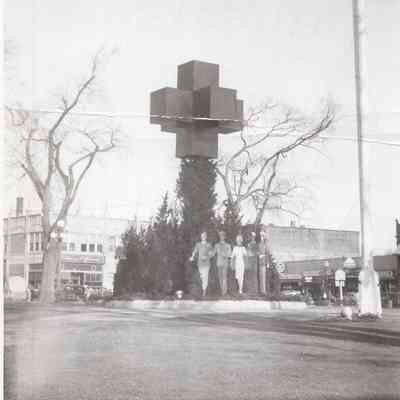 Taunton - Taunton Green - Christmas Display - 1940s