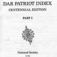 DAR patriot index; Centennial ed.