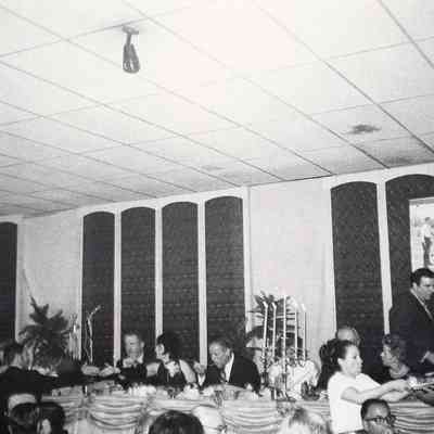People - John Parker - Guests Enjoy an Event Attended by Parker - 1971