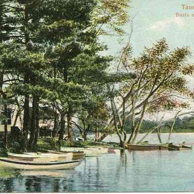 Boats on Sabatia Lake, Taunton, MA