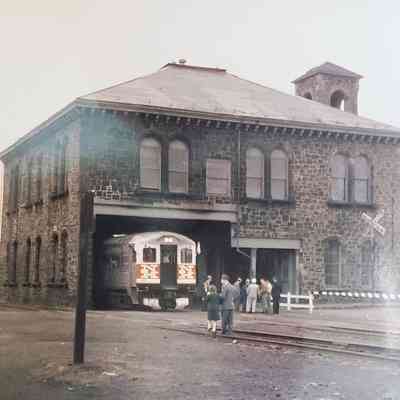 Railroads - Taunton Passenger Depot - 1960