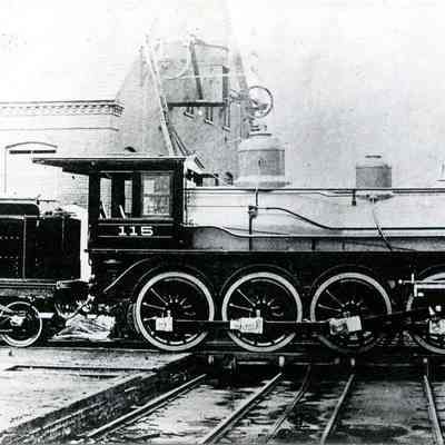 Taunton Locomotive Works, 1887
