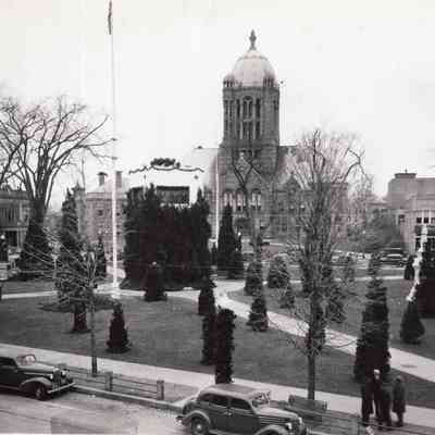 Taunton - Taunton Green - Christmas Display - 1938