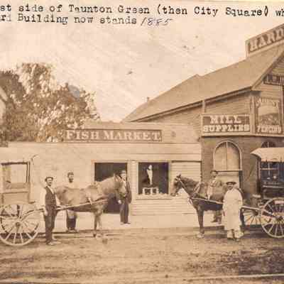 Taunton - Taunton Green - East Side - Ca. 1885