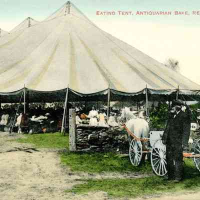 Eating Tent, Antiquarian Bake, Rehoboth, MA