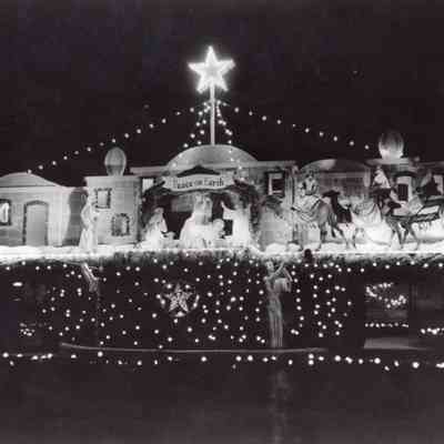 Taunton - Taunton Green - Christmas Display - 1965