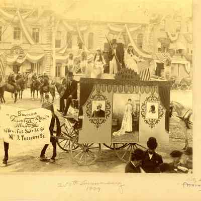 Taunton 250th Anniversary - 1889 - Parade Floats - City Square