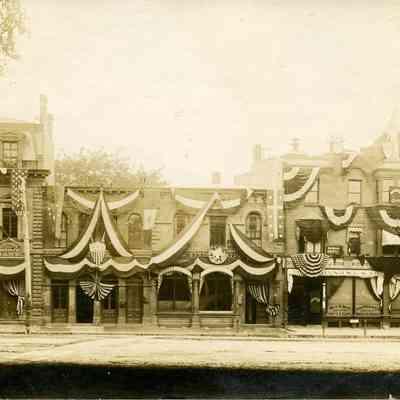 Taunton 250th Anniversary - 1889 - Parade Floats - School Street