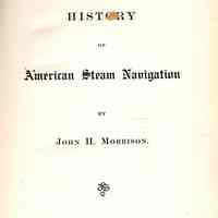 History of American Steam Navigation