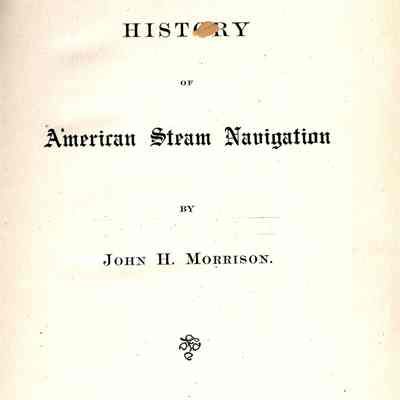 History of American Steam Navigation