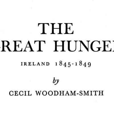 The great hunger: Ireland 1845-1849