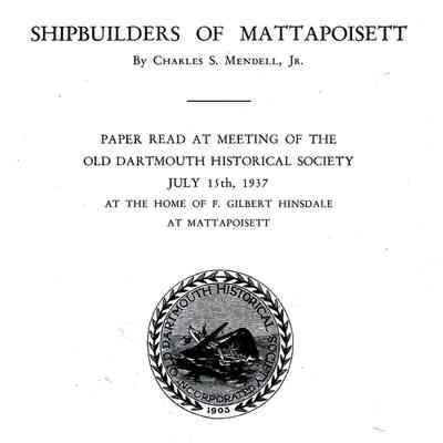 Shipbuilders of Mattapoisett