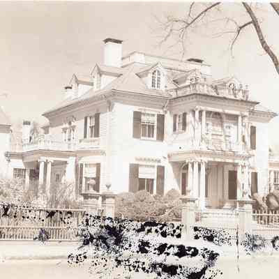 Taunton - High Street - Federal Recreation Building USO - High Street and Winthrop Street - April 6 1946