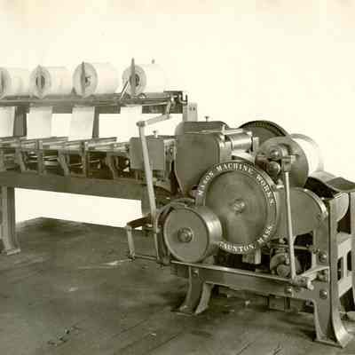 Mason Machine Works, Textiles, Lap-Doubling Machine