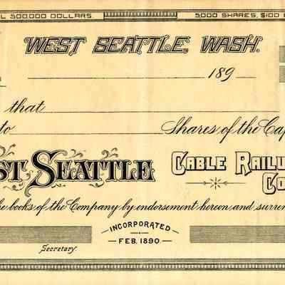 West Seattle Cable Railway Company
