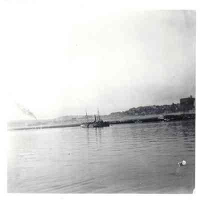 Ship in Elliott Bay