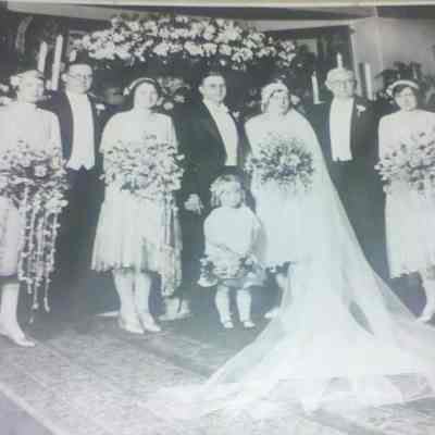 Colman-Pierce wedding photo