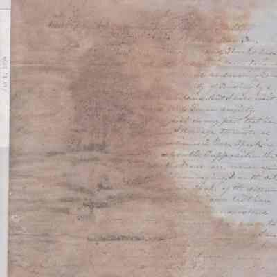 Doc Maynard Letter Sample dated January 1, 1854