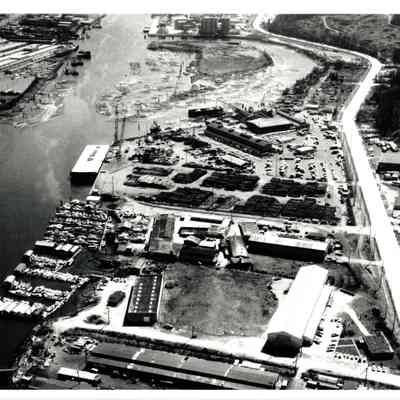 Aerial View of Duwamish River