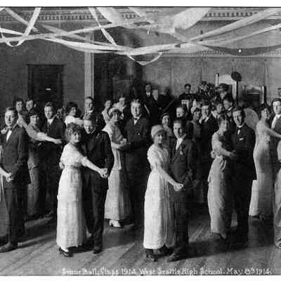 West Seattle High School Senior Ball 1914