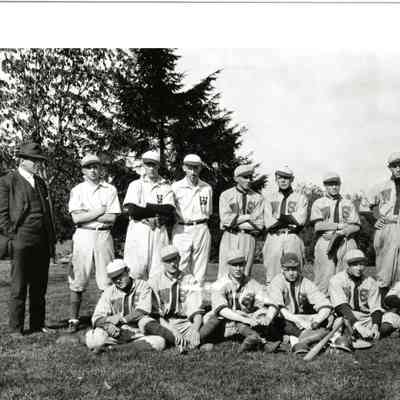 West Seattle High School Baseball Team 1917