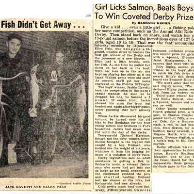 Fishing Derby Article