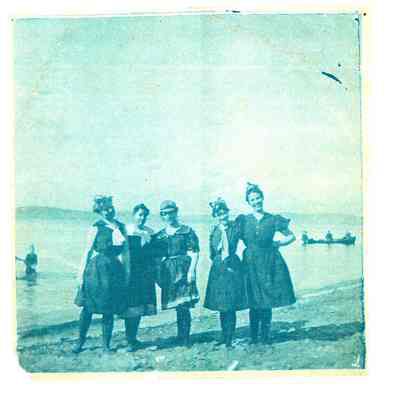 Five Female Bathers on Alki Beach