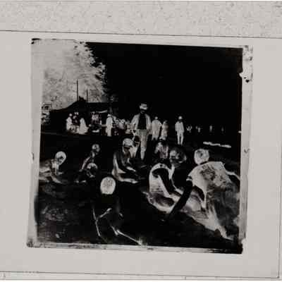 Male bathers at Alki (negative)