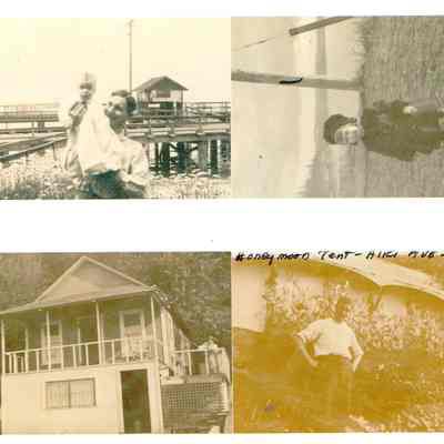 Four photographs - Coraline Riley family