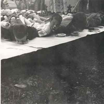 Pie Eating Contest, 1966 Picnic