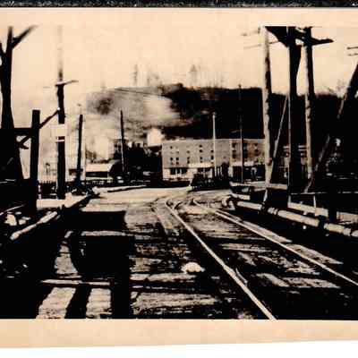 Wooden Swing Bridge