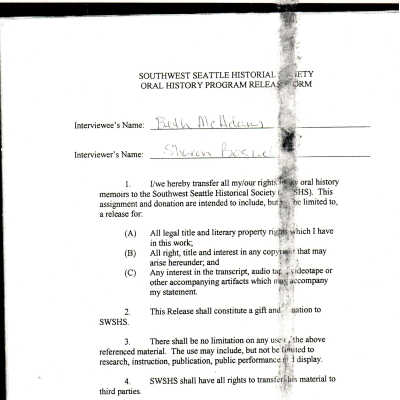Beth Mcadams - Release Form