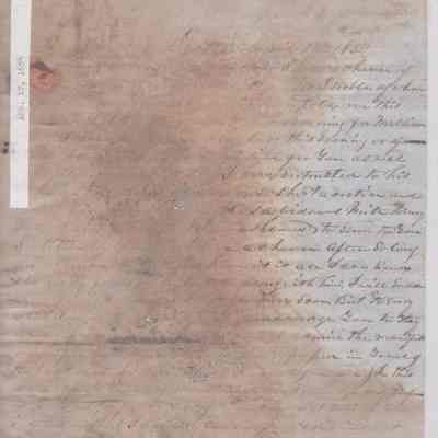 Doc Maynard Letter Sample dated April 17, 1854