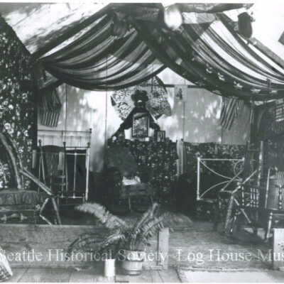 Interior of Bernard House: Copyright: Unknown; Origsize: 10" x 8"; Origformat: Print-Photographic