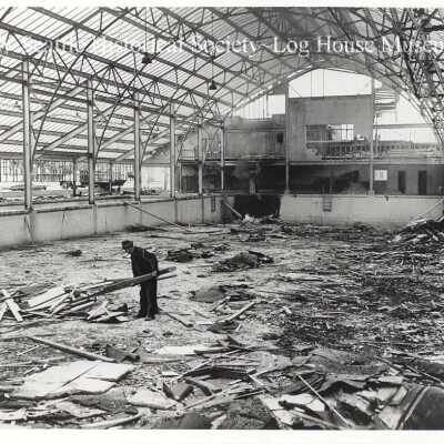 Alki Natatorium interior demolition