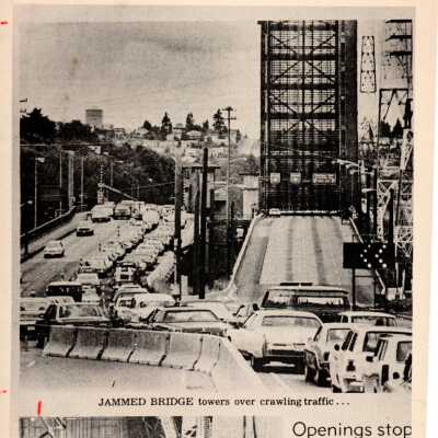 News Photo of West Seattle Bridge Stuck Open