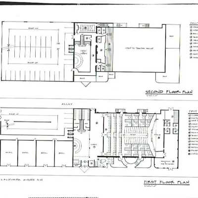 Admiral Theater plans