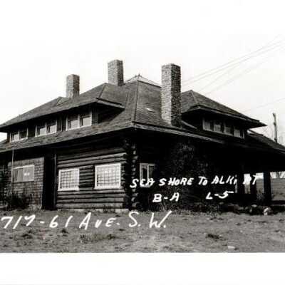 2717 61st Ave. S.W., Fir Lodge Property Record Card photograph