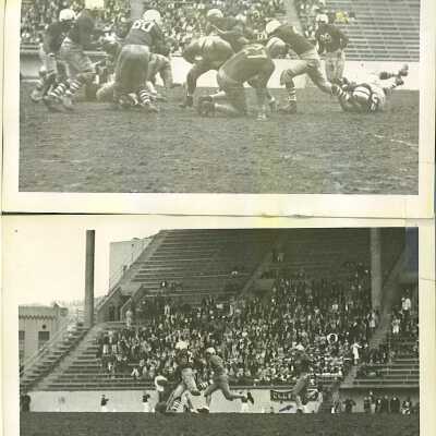WSHS football scrapbook page
