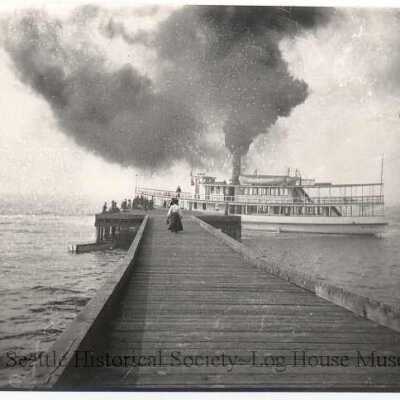 Steamer "Dix" at Alki landing