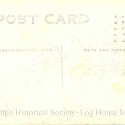 Back of Luna Park postcard: Resolution: 200