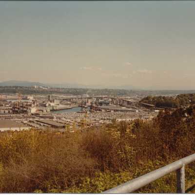 View of Harbor Island and Duwamish River