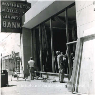 Washington Mutual Savings Bank Under Construction