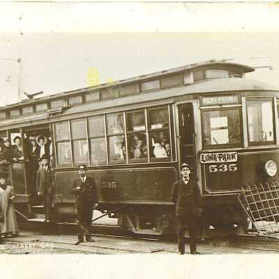 Luna Park streetcar