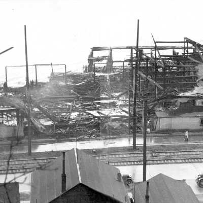Luna Park after the fire