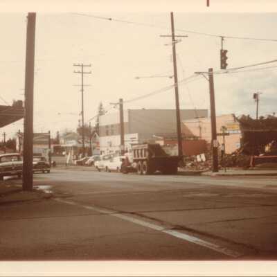 16th Ave and SW Roxbury Street Looking West