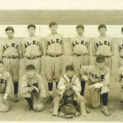 Alki Elementary School baseball team