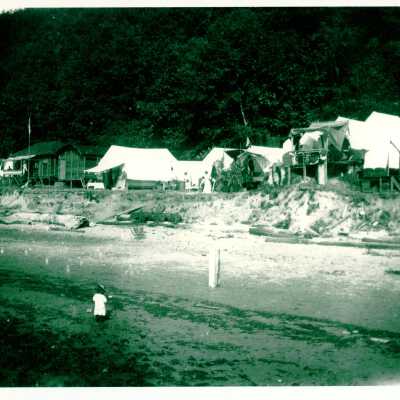 Tent Houses at Alki